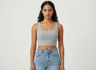 crop sukienki: Top damski, rozmiar M — 6