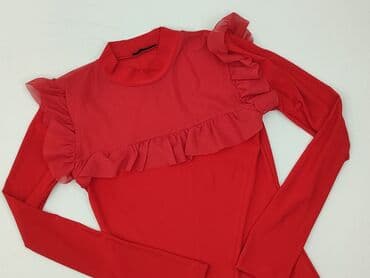 czerwony top stradivarius: Fancy, Bluzka damska, S — 1