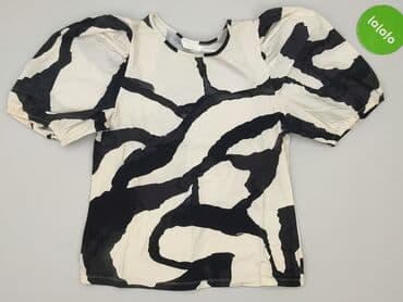 bluzki z tiulem czarne: H&M, Bluzka damska, M — 2