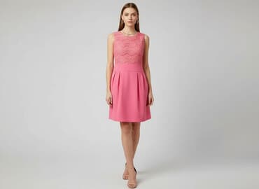 sukienki wieczorowa z krótkim rękawem: Women`s dress, size S — 1