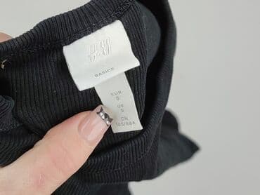 fioletowa koszulka h m: H&M, T-shirt damski, rozmiar S — 4