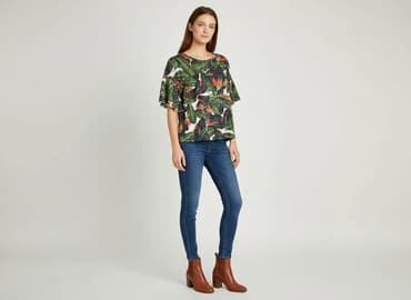 bluzka hawajska damska: Bluzka damska, rozmiar L — 6