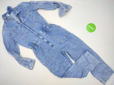 dżinsowy kombinezon damski: Denim, Kombinezon damski, rozmiar S — 3