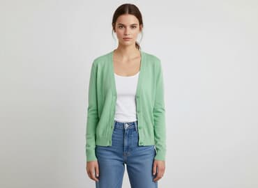 hm sweterki damskie: H&M, Kardigan damski, rozmiar M — 7