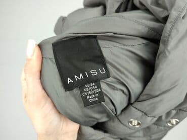 włoskie kurtki zimowe: Amisu, Women`s winter jacket, size XS (EU 34) — 5