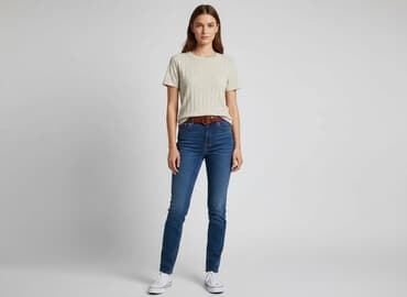 t shirt zara paris: Trafaluc, T-shirt damski, rozmiar M — 6