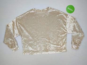 dresy welurowe: H&M Basic, Bluza damska
, rozmiar S — 2