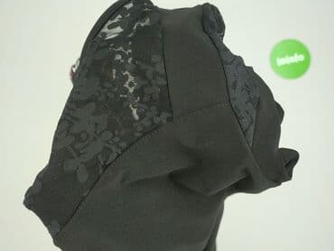 czarne t shirty damskie w serek: T-shirt damski, rozmiar M — 5