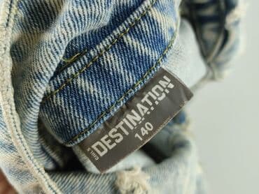 sweter bufiaste rękawy: Dziecięca kurtka jeansowa, 10 lat, 134-140 cm, Destination, stan - Idealny — 4