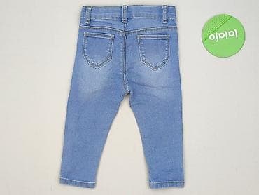 moda h: Spodnie jeansowe, Primark, 9-12 miesięcy, stan - Idealny — 3