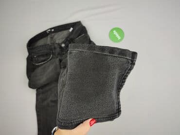 sinsay czarne spodnie z wysokim stanem: Jeansy dla mężczyzn — 6