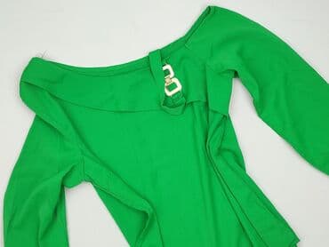 zielone eleganckie bluzki: Bluzka damska, rozmiar S — 1