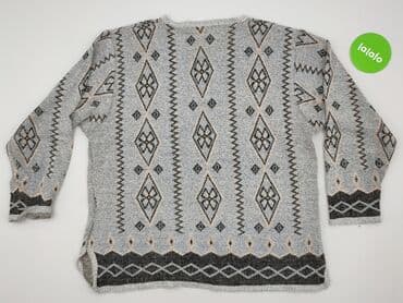 sweter pluszowy: Sweter damski, rozmiar 4XL — 3