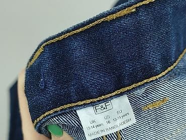 bully jeans: Spodnie jeansowe, F&F, 14 lat, 164, stan - Bardzo dobry — 4