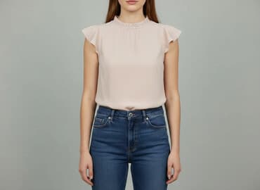 new yorker bluzka z dekoltem: New Look Petite, Bluzka damska, rozmiar S — 8