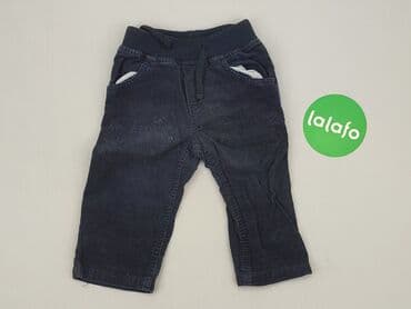 spodnie woskowane goodies: Denim pants, F&F, 9-12 months, condition - Good — 2