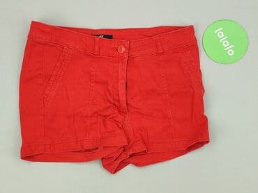krótkie spodenki z wysokim stanem sklep: H&M, Szorty damskie, rozmiar S — 2