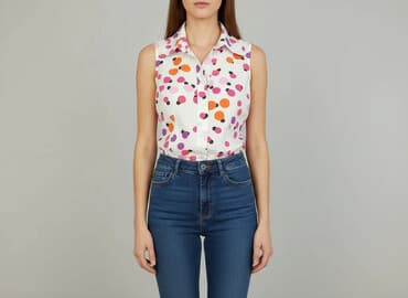 ubrania ze sticha: Bluzka damska, rozmiar S — 6