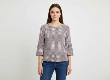 bluza z napisem cropp: Bluzka damska, S — 6