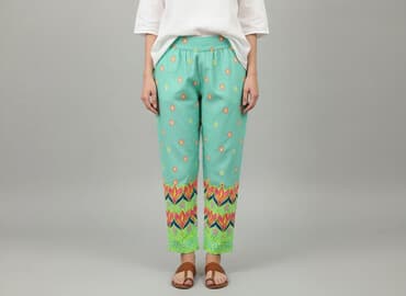 papavero wykroje spodenki krótkie: Spodnie materiałowe damskie, rozmiar S — 6