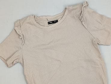 bialy top shein: Sinsay, T-shirt damski, rozmiar M — 1