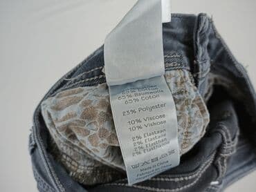 metalowe guziki do dżinsów: Jeansy damskie, rozmiar S — 5