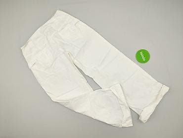 spodnie dril: Solar, Spodnie materiałowe damskie, rozmiar L — 3