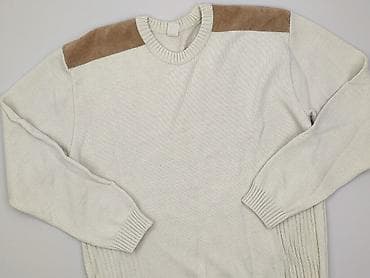 white: Sweter dla mężczyzn, rozmiar 2XL — 1