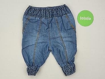koszulki basic uniqlo: Spodnie jeansowe, 9-12 miesięcy, stan - Bardzo dobry — 2