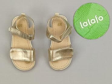 jasne sandałki: Sandałki H&M, 22, Używany — 2