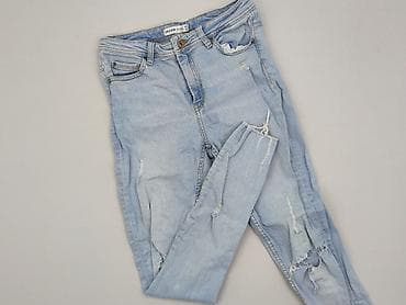 cropped jeans: Cropp, Jeansy damskie, rozmiar M — 1