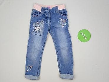 bluza dioz: Spodnie jeansowe, F&F, 3-4 lat, 104, stan - Bardzo dobry — 2