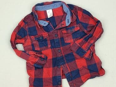 pluszowa kurtka z kapturem: Blouse, H&M, 12-18 months, condition - Very good — 1