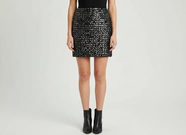 spódnice z cyrkoniami: Spódnica damska, rozmiar M — 1