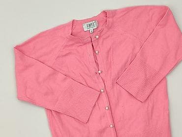 szafirowy sweter: SIMPLE, Kardigan damski, rozmiar M — 1