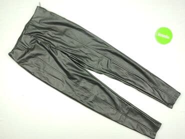 spodnie hello kitty piżama czarne: Women`s trousers, size S (EU 36) — 2