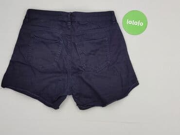 krótkie spodenki jeansowe damskie duże rozmiary: H&M, Szorty damskie, rozmiar L — 3