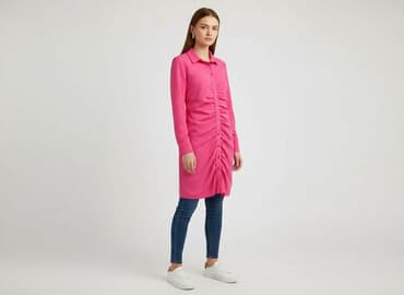 satynowe sukienki mini: Sukienka damska, rozmiar S — 5