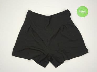 czarne szorty damskie z wysokim stanem: Szorty damskie, rozmiar M — 3