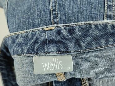 jeansy z asymetrycznym zapieciem: Wallis, Spódnica damska, rozmiar L — 4