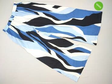 szerokie spodnie do kolan: Women`s trousers, size S — 4