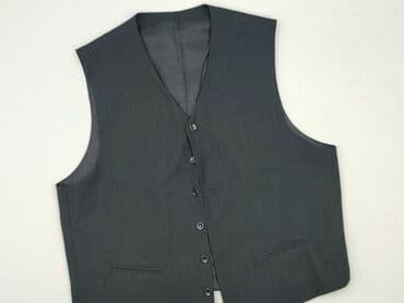marynarka z eko skóry zara: Kamizelka garniturowa dla mężczyzn, M — 1