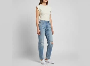 bluzki prazkowane: Sinsay, Top damski, rozmiar S — 6