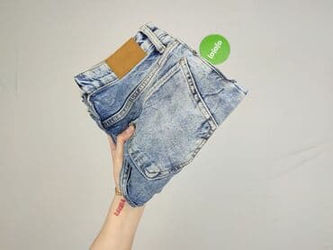 woskowane dżinsy: Bershka, Jeansy damskie, rozmiar XS — 6