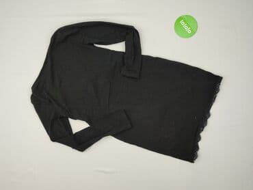 czarna sukienka z długim rękawem sinsay: Sinsay, Sukienka damska, rozmiar M — 3