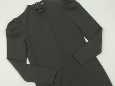 czarna sukienka z długim rękawem sinsay: Sinsay, Sukienka damska, rozmiar S — 1