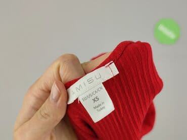 bluzki z odcieciem pod biustem: Amisu, T-shirt damski, rozmiar XS — 4