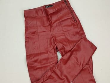 szorty z eko skóry zara: Zara, Legginsy Ze skóry ekologicznej damskie, rozmiar XS — 1