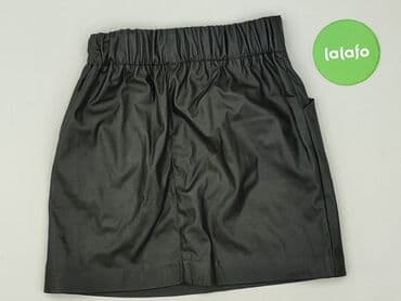 skórzane spódniczka rozkloszowane: Sinsay, Spódnica damska, rozmiar 2XS — 3