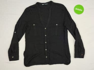 niebieska satynowa sukienka zara: Zara, Women`s shirt, size S (EU 36) — 2